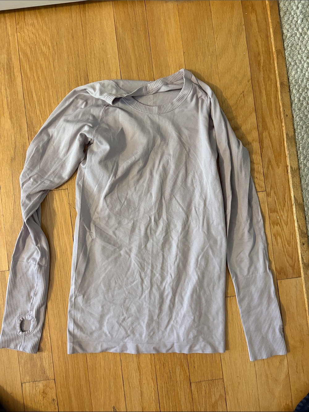CRZ YOGA Long Sleeve Tops in Light Taupe, Charcoal, and Light Gray - Picture 10 of 13